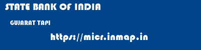 STATE BANK OF INDIA  GUJARAT TAPI    micr code